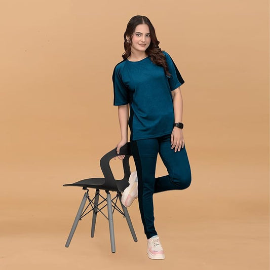 Women Athletic Gym Running Sports Winter Track Suit