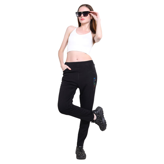 Casual Regular Fit 4 Way Lycra Trouser for Women
