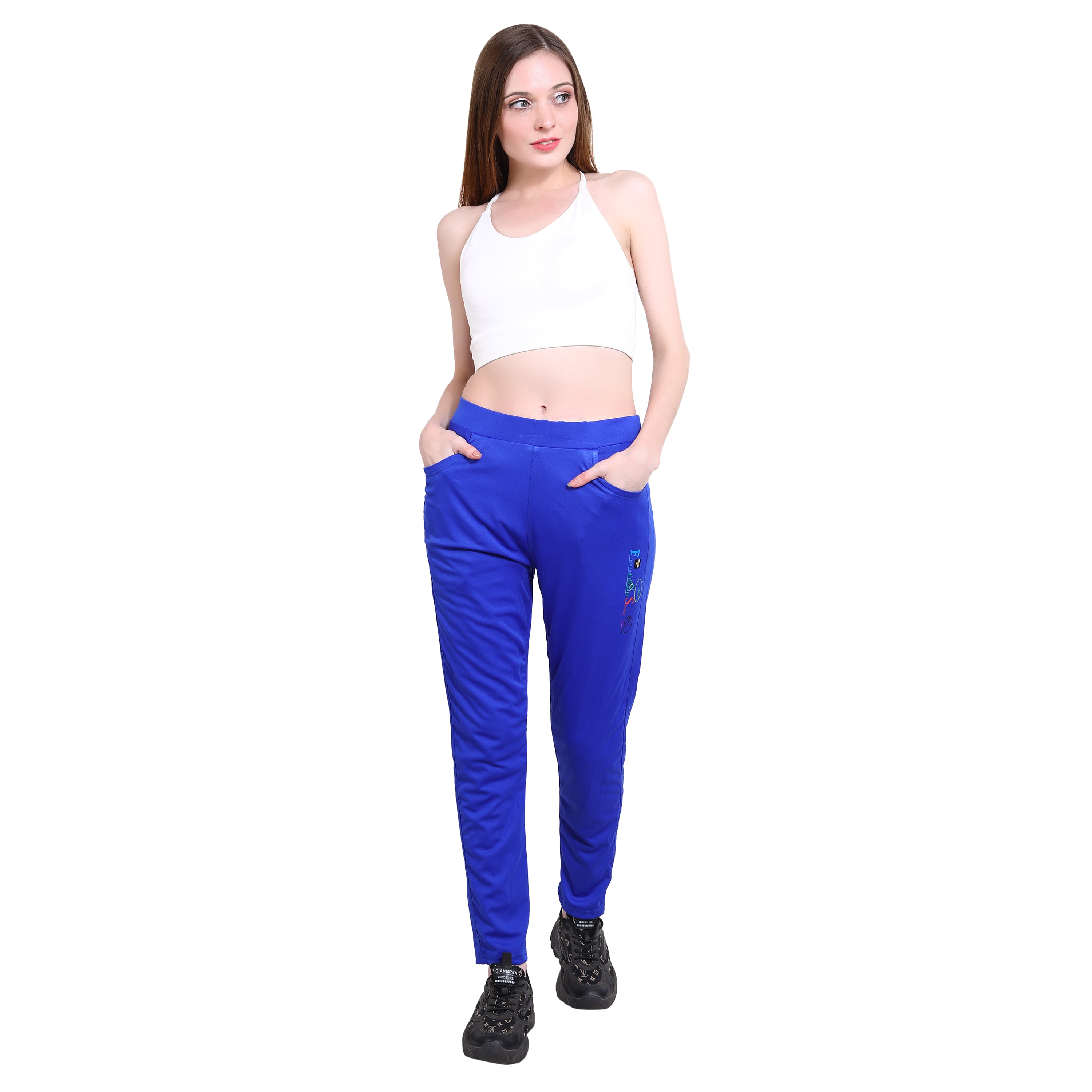 Casual Regular Fit 4 Way Lycra Trouser for Women