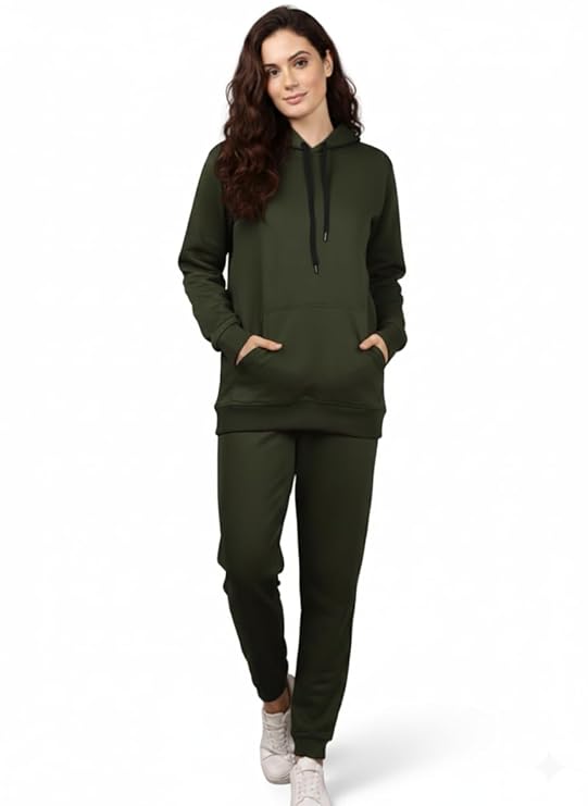 Women Athletic Gym Running Sports Winter Track Suit