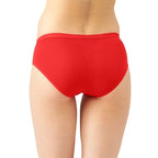 Women's Cotton Solid And Slub Hipster Briefs