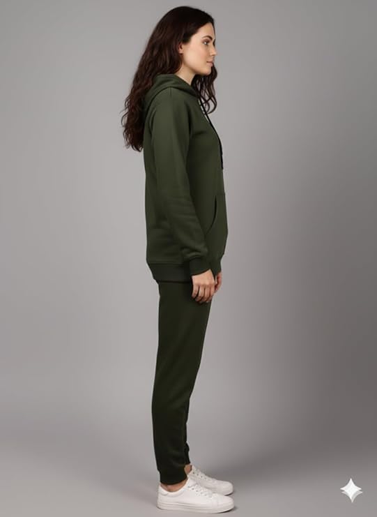 Women Athletic Gym Running Sports Winter Track Suit
