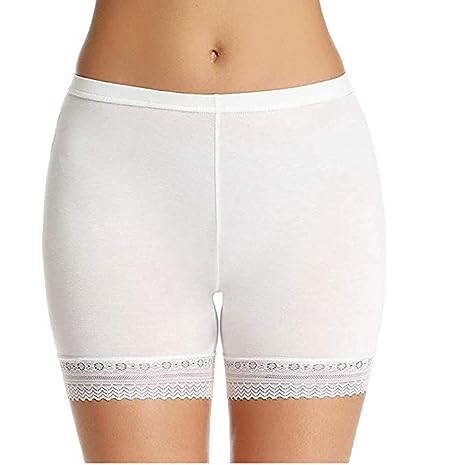 Shorts for Women Underskirt Safety Slips Tights 4 Way Stretchable Super Soft Fabric