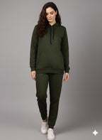 Women Athletic Gym Running Sports Winter Track Suit