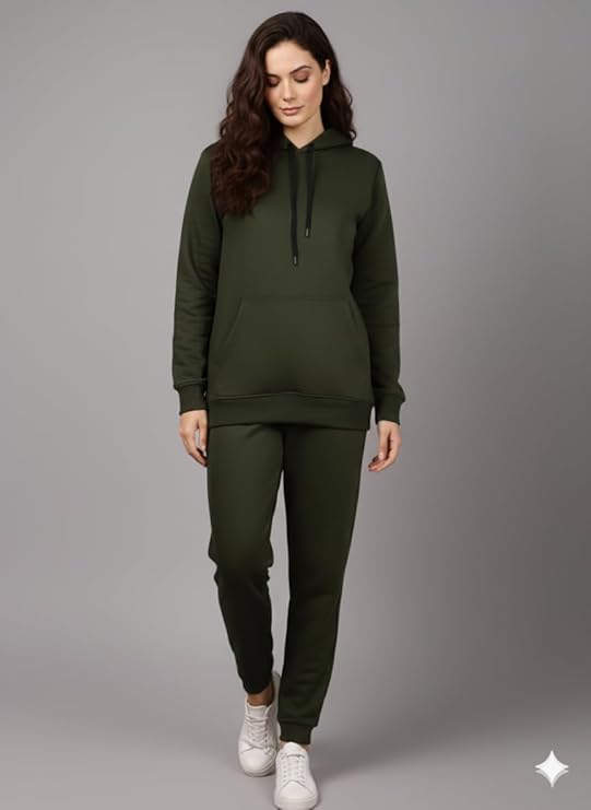 Women Athletic Gym Running Sports Winter Track Suit