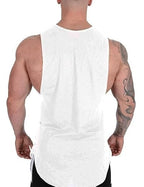 Men's Cotton Regular Fit Gym Vest