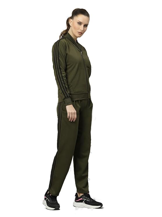 Women Athletic Gym Running Sports Winter Track Suit