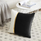 Two Pieces One Set Solid Design Cushion's Cover Set.