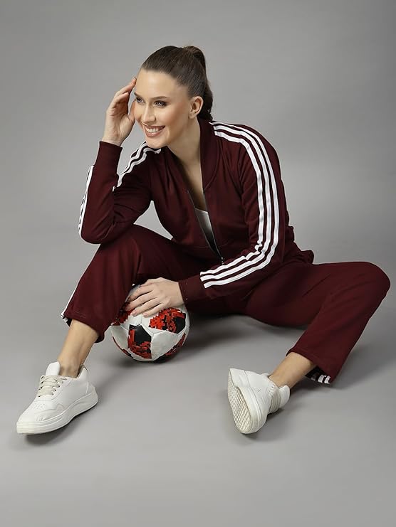 Women Athletic Gym Running Sports Winter Track Suit