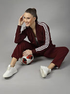 Women Athletic Gym Running Sports Winter Track Suit