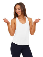 Solid Sleeveless Western Stylish Cotton Tank for Women