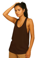 Solid Sleeveless Western Stylish Cotton Tank for Women