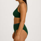 Women's Cotton Solid Bra and Briefs Combo Sets