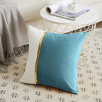 Two Pieces One Set Solid Design Cushion's Cover Set.