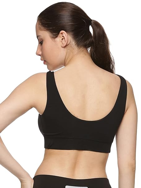 Women's Cotton V-Neck Sports Bra for Women
