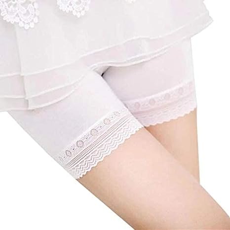 Shorts for Women Underskirt Safety Slips Tights 4 Way Stretchable Super Soft Fabric