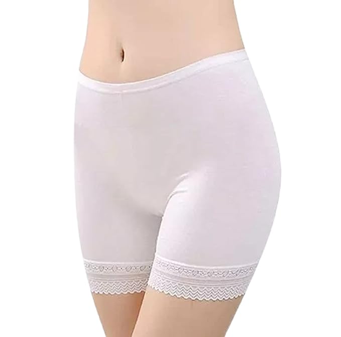 Shorts for Women Underskirt Safety Slips Tights 4 Way Stretchable Super Soft Fabric