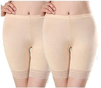 Shorts for Women Underskirt Safety Slips Tights 4 Way Stretchable Super Soft Fabric