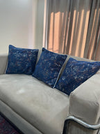 Printed Cushion Set Soft and Smooth Twill Velvet for Home Decor Sofa, Bed and Chairs
